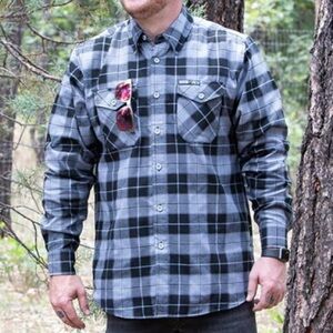 DIXXON Men's Long Sleeve BAMBOO V-Twin Visionary Shirt​